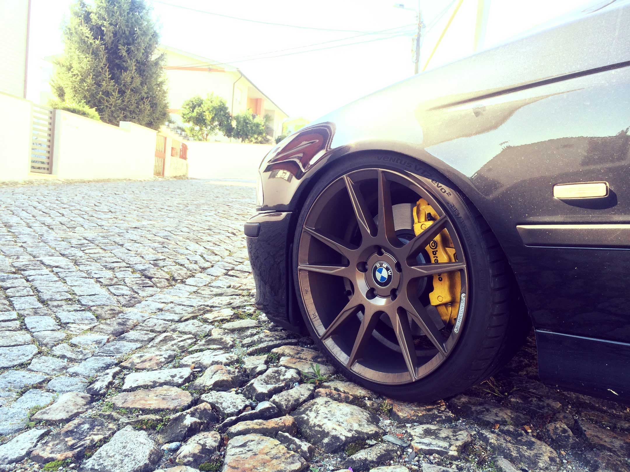 Car on a street